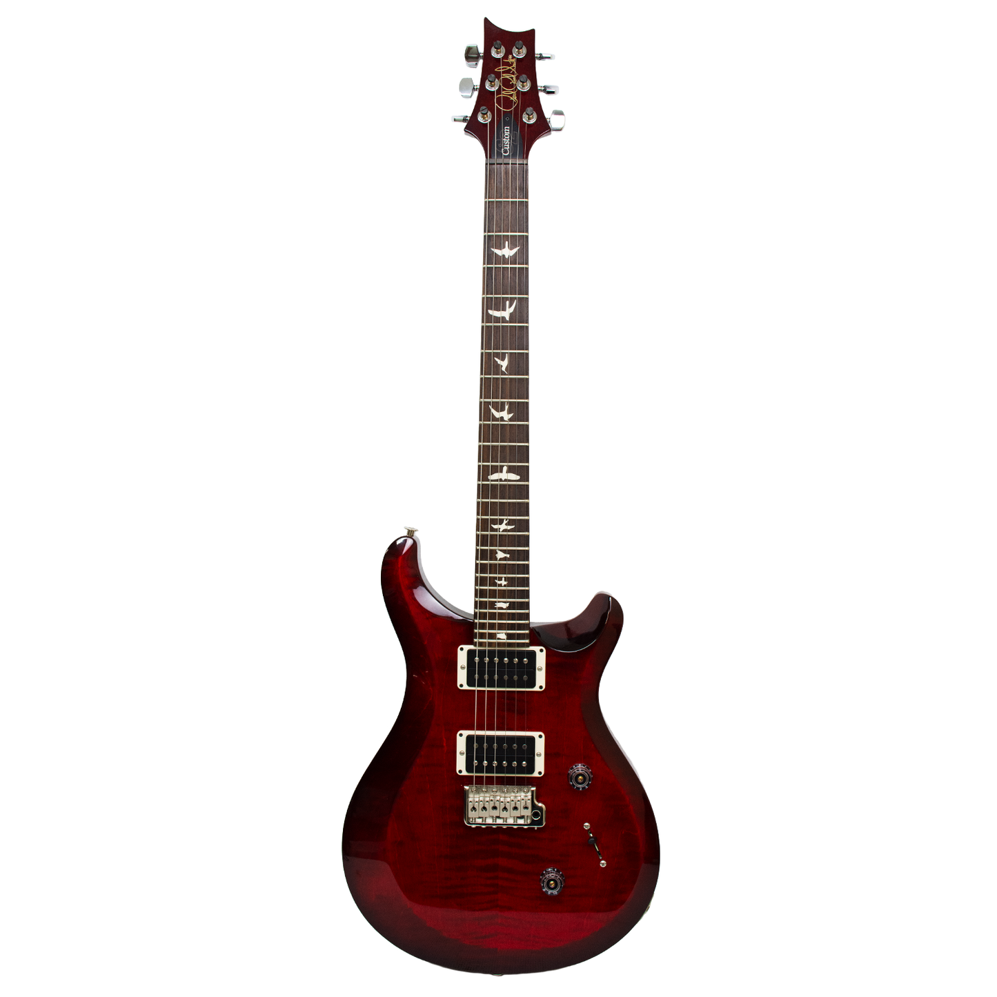 PRS Custom S2 24 Electric Guitar - Fire Red Burst