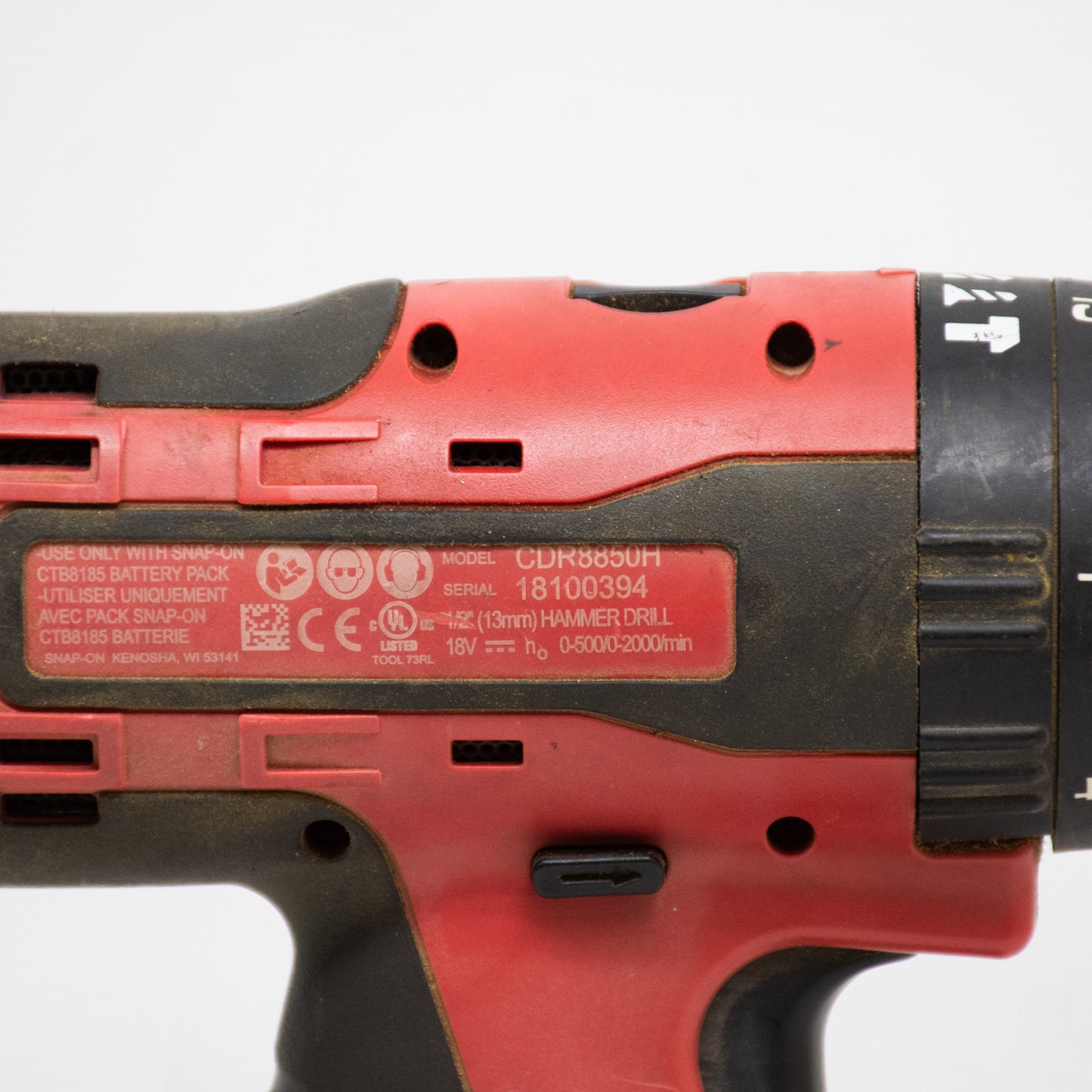 Snap-on CDR8850H 1/2" Hammer Drill