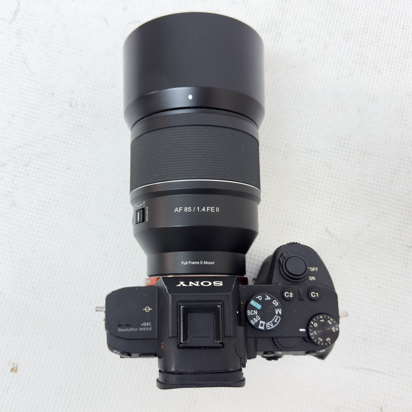 Sony Alpha A7III ILCE-7M3 Mirrorless Camera & Rokinon AF85 Lens