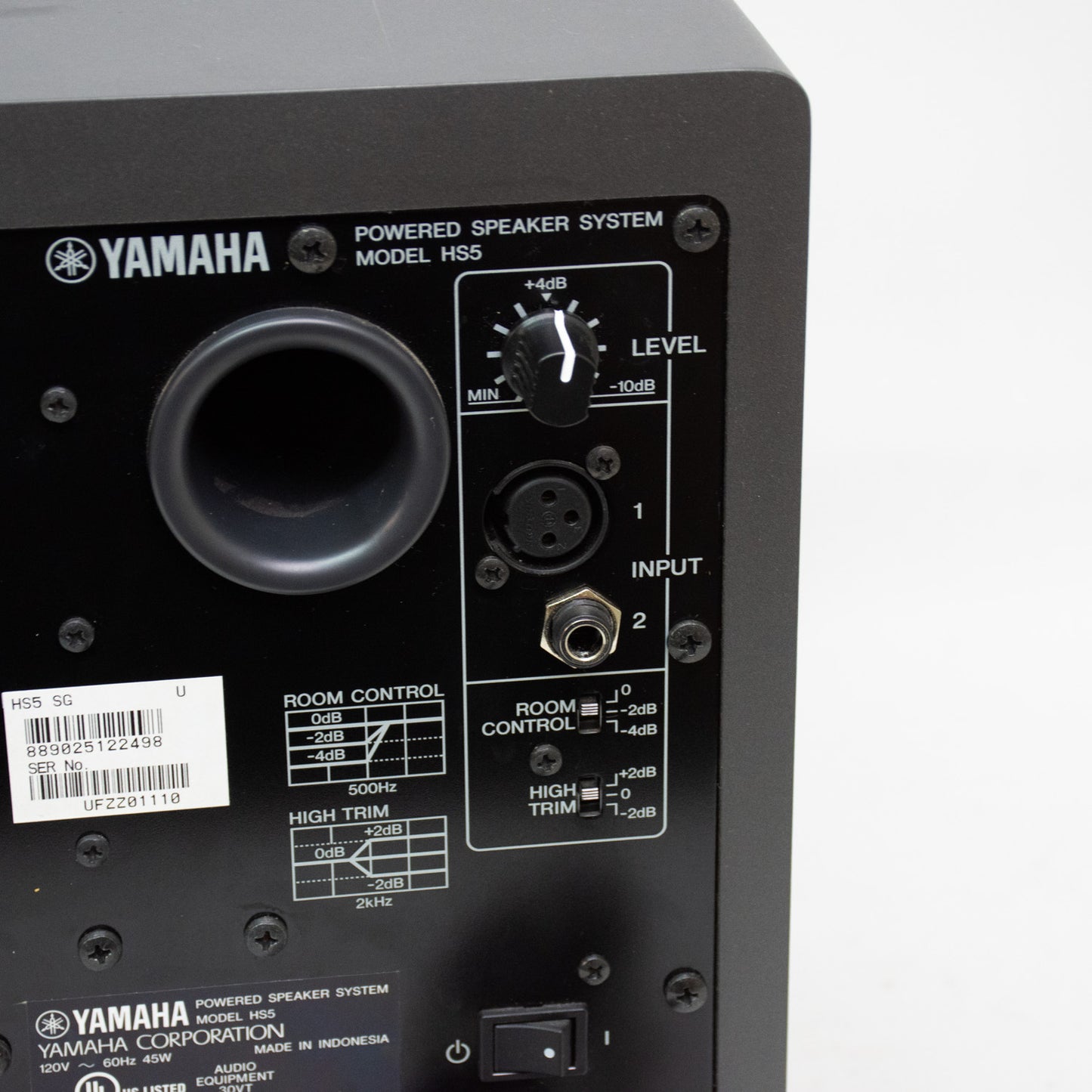 Yamaha HS5SG ZC98610 5" Powered Studio Monitor Speaker