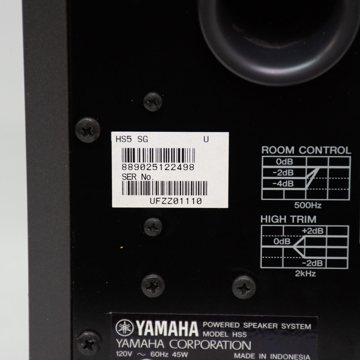 Yamaha HS5SG ZC98610 5" Powered Studio Monitor Speaker