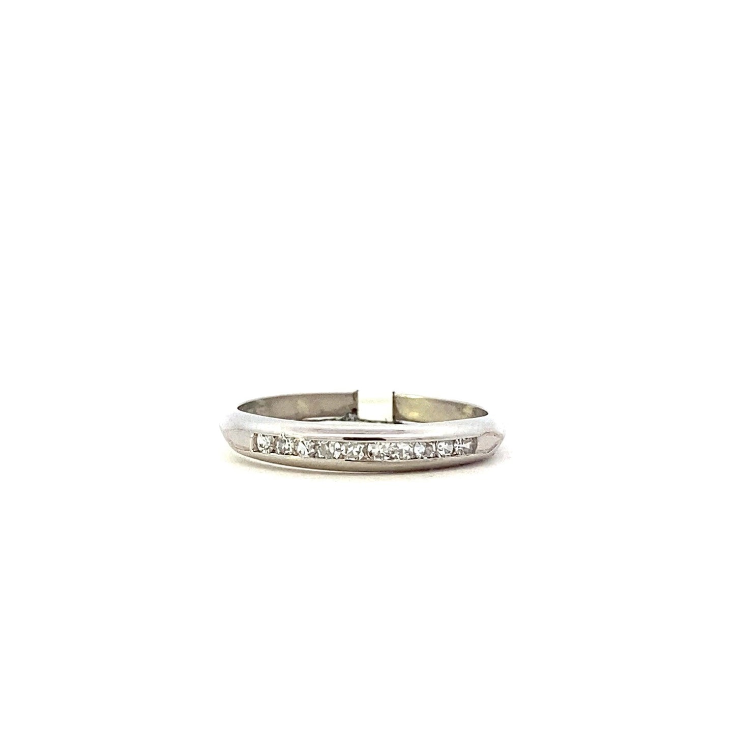 Platinum Women's Diamond Ring - 0.13ct - ipawnishop.com